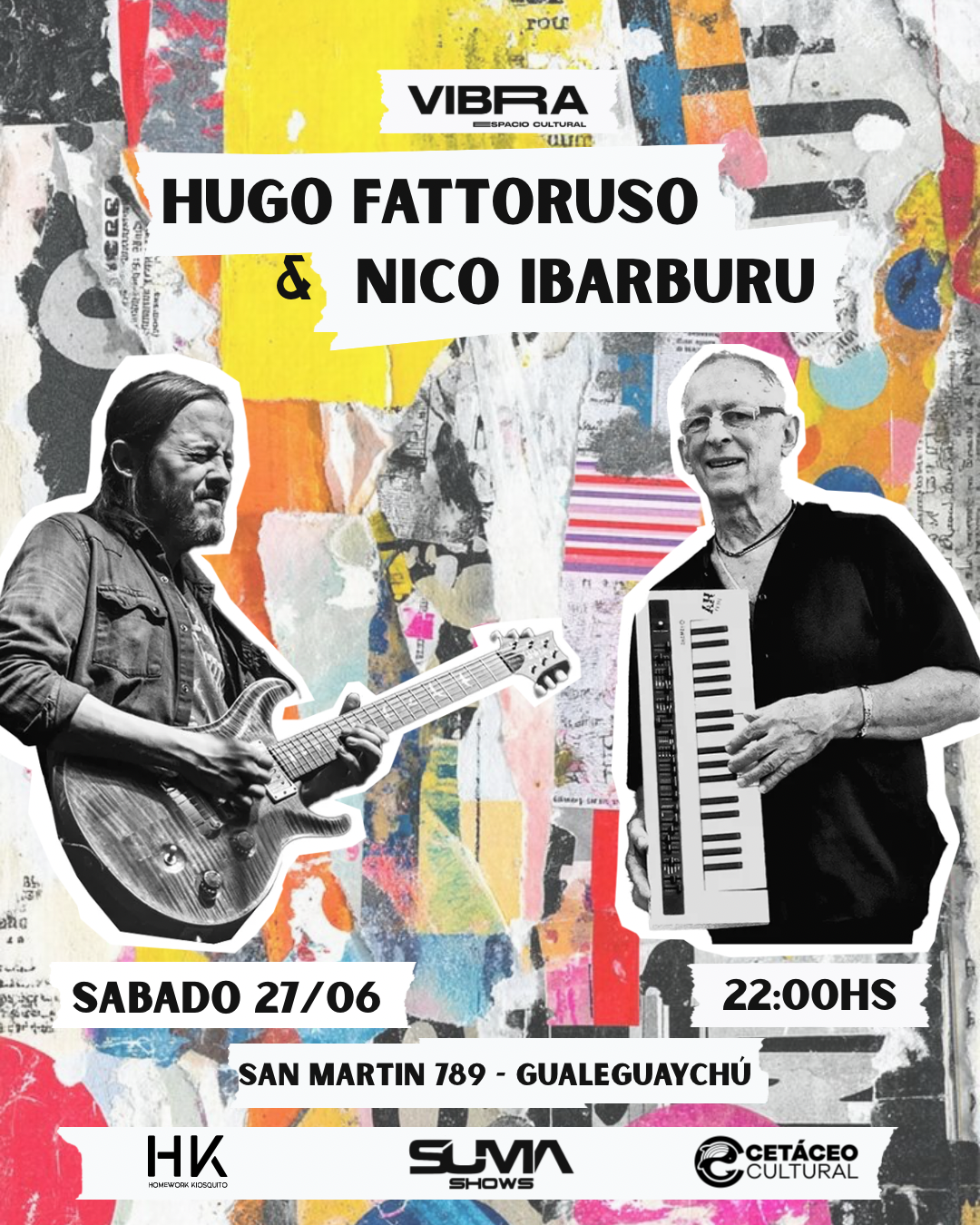 Hugo Fatorusso y Nico Ibarburu