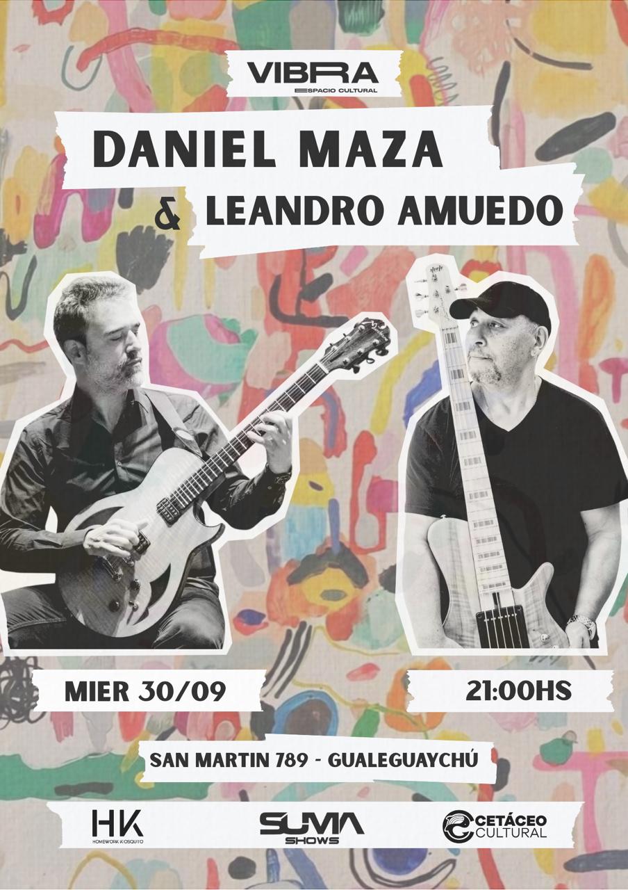 Daniel Maza y Leonardo Amuedo